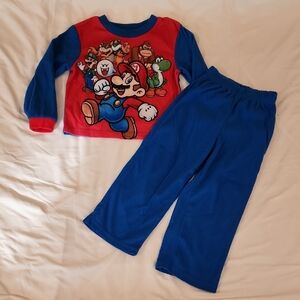 Nintendo Super Mario Brothers Pajama Set - Size 4/5